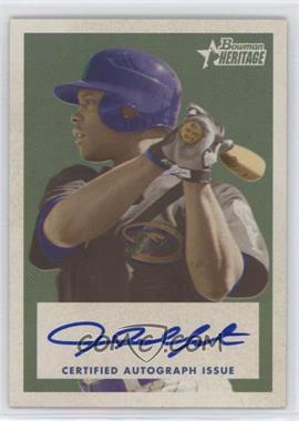 2006 Bowman Heritage - Signs of Greatness #SG-JU - Justin Upton