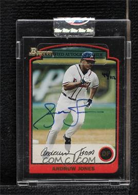 2006 Bowman Originals - Buyback Autographs #104.1 - Andruw Jones (2002 Bowman) /112 [Buyback]