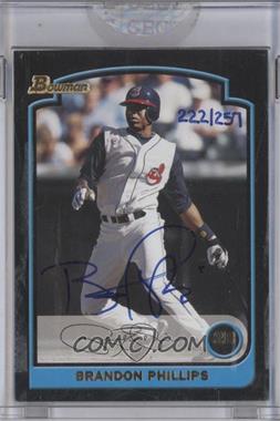 2006 Bowman Originals - Buyback Autographs #160.1 - Brandon Phillips (2003 Bowman) /257 [Buyback]