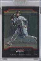 Carl Crawford (2004 Bowman) [Buyback] #/13