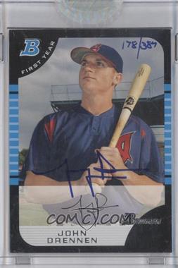 2006 Bowman Originals - Buyback Autographs #BDP103 - John Drennen (2005 Bowman Draft) /387 [Buyback]