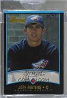 Jeff Mathis (2001 Bowman Draft; Print Run 71) [Buyback] #/71