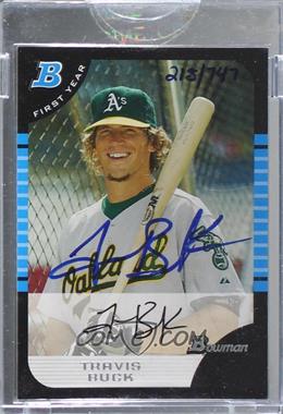 2006 Bowman Originals - Buyback Autographs #BDP39.1 - Travis Buck (2005 Bowman Draft) /747 [Buyback]