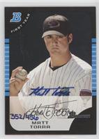 Matt Torra (2005 Bowman Draft) #/456