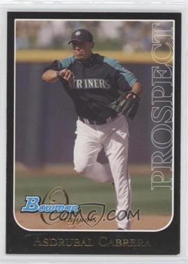 2006 Bowman Originals - Prospects - Black #BO18 - Asdrubal Cabrera /99