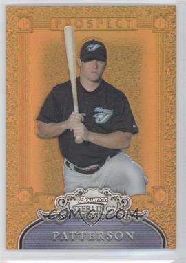 2006 Bowman Sterling - Prospects - Gold Refractor #BSP-RP - Ryan Patterson