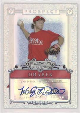 2006 Bowman Sterling - Prospects - Refractor #BSP-KD - Kyle Drabek /199