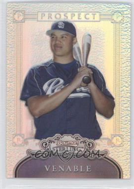 2006 Bowman Sterling - Prospects - Refractor #BSP-WV - Will Venable /199