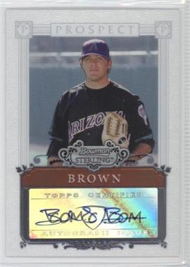 2006 Bowman Sterling - Prospects #BSP-BB - Brooks Brown