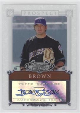 2006 Bowman Sterling - Prospects #BSP-BB - Brooks Brown