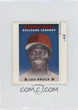 2006 Cracker Jack Ballpark Legends II - Food Issue [Base] #_LOBR - Lou Brock [Poor to Fair]