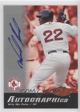 2006 Flair Showcase - Autographics #SC-WP - Wily Mo Pena