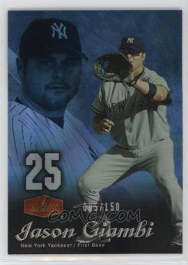 2006 Flair Showcase - [Base] - Legacy Blue #134 - Jason Giambi /150