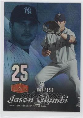 2006 Flair Showcase - [Base] - Legacy Blue #134 - Jason Giambi /150