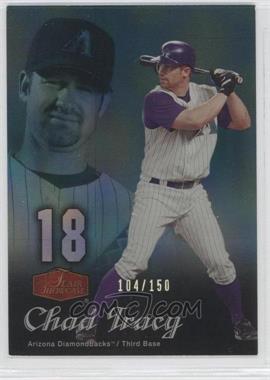 2006 Flair Showcase - [Base] - Legacy Blue #136 - Chad Tracy /150