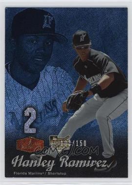 2006 Flair Showcase - [Base] - Legacy Blue #155 - Hanley Ramirez /150