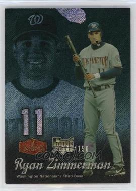 2006 Flair Showcase - [Base] - Legacy Blue #163 - Ryan Zimmerman /150