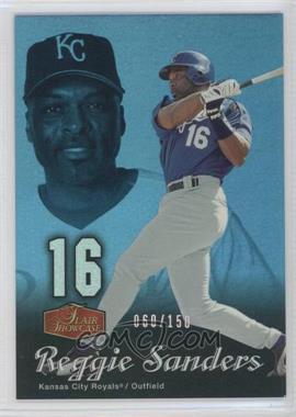 2006 Flair Showcase - [Base] - Legacy Blue #89 - Reggie Sanders /150