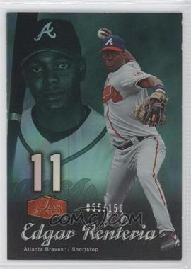 2006 Flair Showcase - [Base] - Legacy Emerald #150 - Edgar Renteria /150