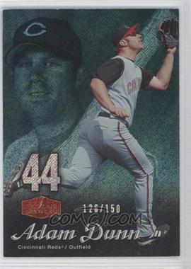 2006 Flair Showcase - [Base] - Legacy Emerald #164 - Adam Dunn /150