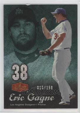 2006 Flair Showcase - [Base] - Legacy Emerald #186 - Eric Gagne /150