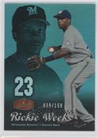 Rickie Weeks #/150