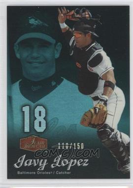 2006 Flair Showcase - [Base] - Legacy Emerald #72 - Javy Lopez /150