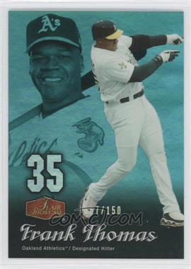 2006 Flair Showcase - [Base] - Legacy Emerald #74 - Frank Thomas /150