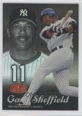 2006 Flair Showcase - [Base] #12 - Gary Sheffield