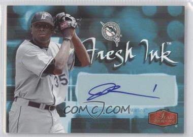 2006 Flair Showcase - Fresh Ink #FI-DW - Dontrelle Willis