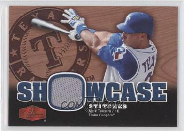 2006 Flair Showcase - Showcase Stitches #SS-MT - Mark Teixeira