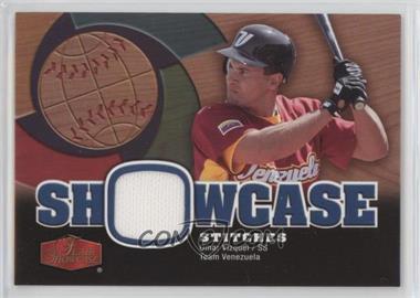 2006 Flair Showcase - Showcase Stitches #SS-OV - Omar Vizquel