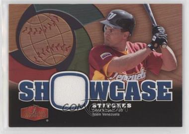 2006 Flair Showcase - Showcase Stitches #SS-OV - Omar Vizquel