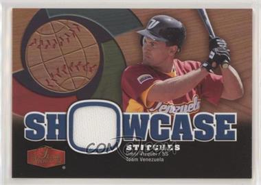 2006 Flair Showcase - Showcase Stitches #SS-OV - Omar Vizquel