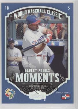 2006 Flair Showcase - World Baseball Classic Moments #CM-12 - Albert Pujols