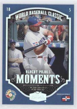 2006 Flair Showcase - World Baseball Classic Moments #CM-12 - Albert Pujols