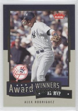 2006 Fleer - Award Winners #AW-2 - Alex Rodriguez