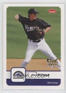 2006 Fleer - [Base] #190 - Josh Wilson