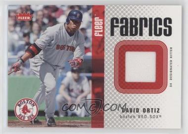 2006 Fleer - Fabrics #FF-DO - David Ortiz