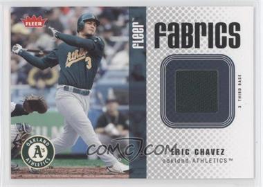 2006 Fleer - Fabrics #FF-EC - Eric Chavez