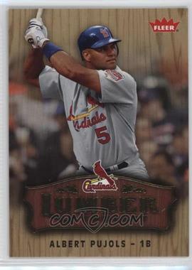 2006 Fleer - Lumber Company #LC-2 - Albert Pujols