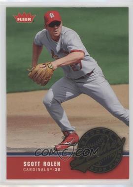 2006 Fleer - Smooth Leather #SL-12 - Scott Rolen