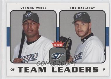 2006 Fleer - Team Leaders #TL-28 - Vernon Wells, Roy Halladay