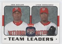 Jose Guillen, Livan Hernandez