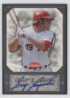 2006 Fleer Greats of the Game - [Base] - Autographs #46 - Greg Luzinski