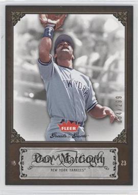 2006 Fleer Greats of the Game - [Base] - Copper #28 - Don Mattingly /299