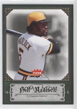 2006 Fleer Greats of the Game - [Base] #7 - Bill Madlock