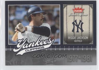 2006 Fleer Greats of the Game - Yankees Clippings #NYY-RJ - Reggie Jackson