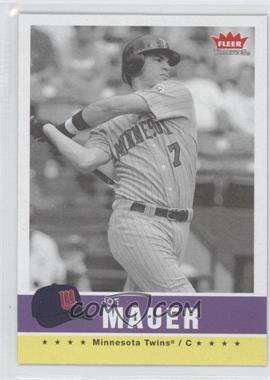 2006 Fleer Tradition - [Base] - Black & White #183 - Joe Mauer