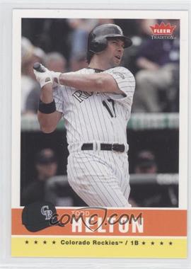 2006 Fleer Tradition - [Base] #160 - Todd Helton